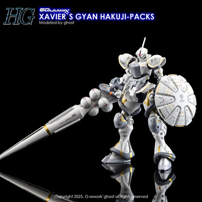 G-Rework Decals - HG Xavier's Gyan Hakuji-Packs GQ [CD-GQ05]