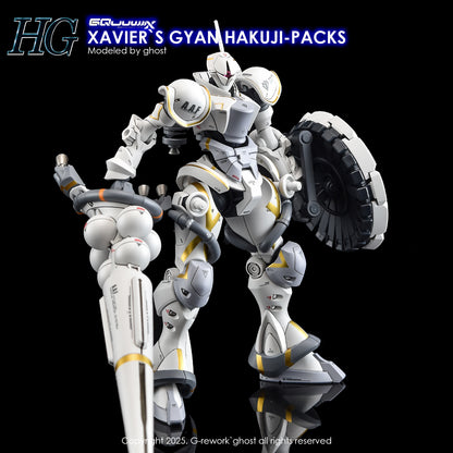 G-Rework Decals - HG Xavier's Gyan Hakuji-Packs GQ [CD-GQ05]