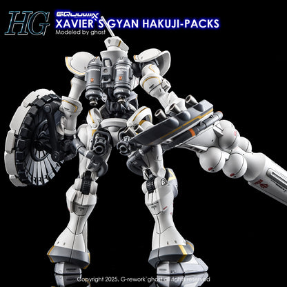 G-Rework Decals - HG Xavier's Gyan Hakuji-Packs GQ [CD-GQ05]