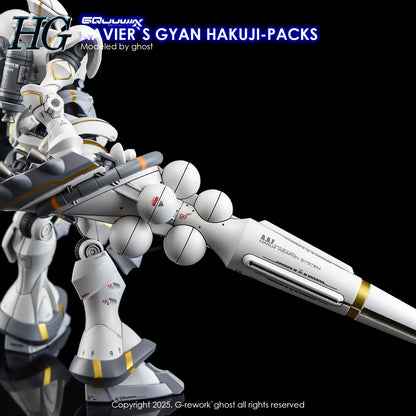 G-Rework Decals - HG Xavier's Gyan Hakuji-Packs GQ [CD-GQ05]