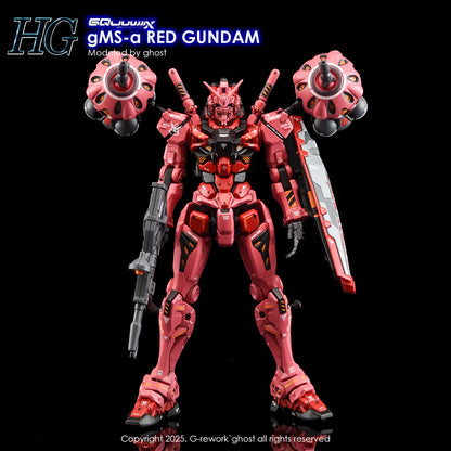 G-Rework Decals - HG Red Gundam GQ [CD-GQ04]
