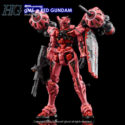 G-Rework Decals - HG Red Gundam GQ [CD-GQ04]