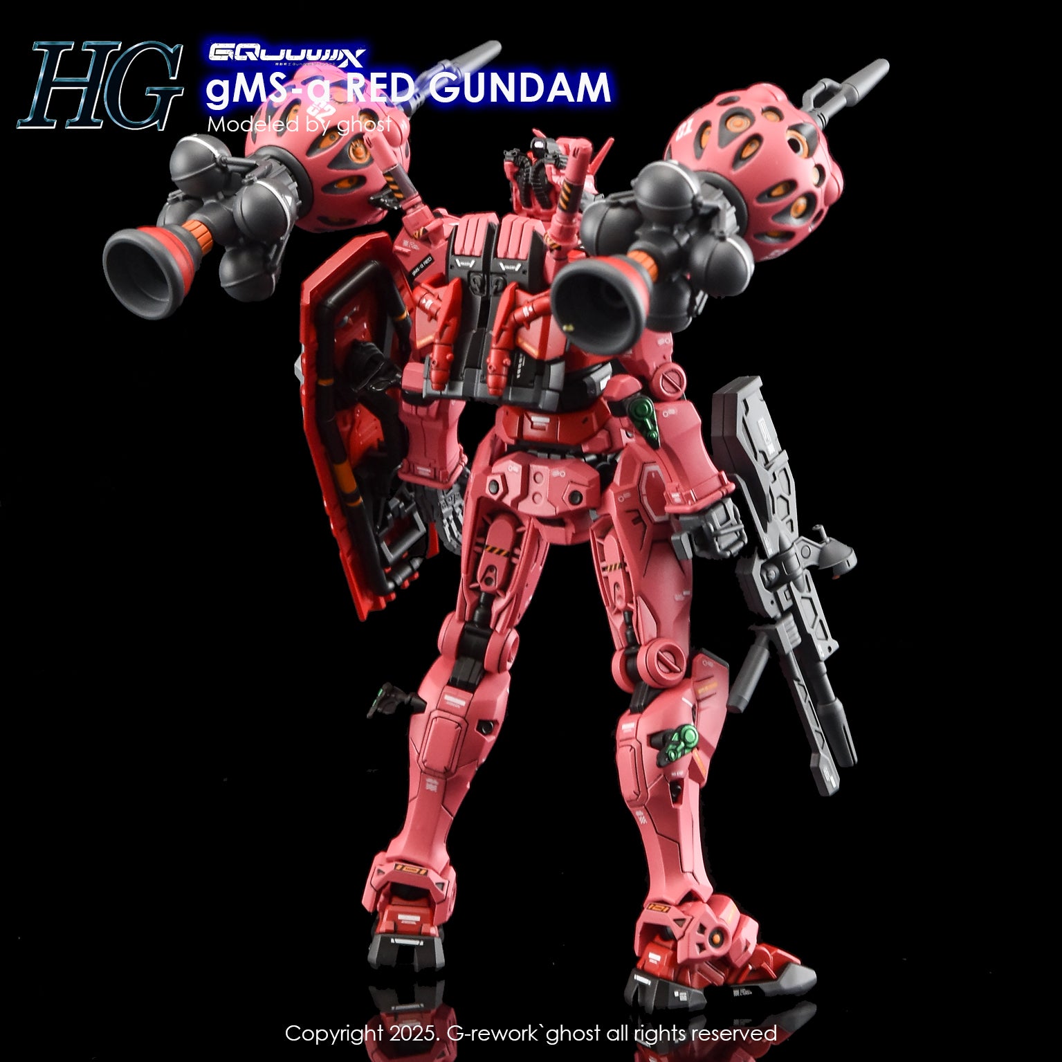 G-Rework Decals - HG Red Gundam GQ [CD-GQ04]