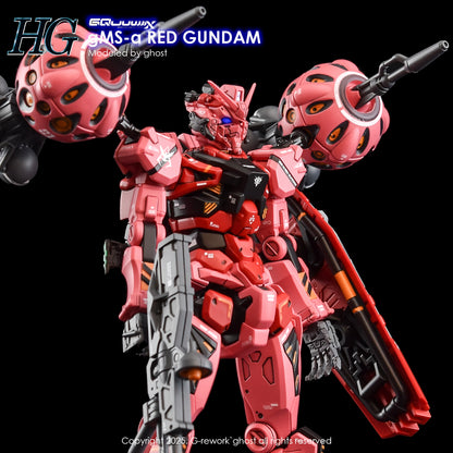 G-Rework Decals - HG Red Gundam GQ [CD-GQ04]