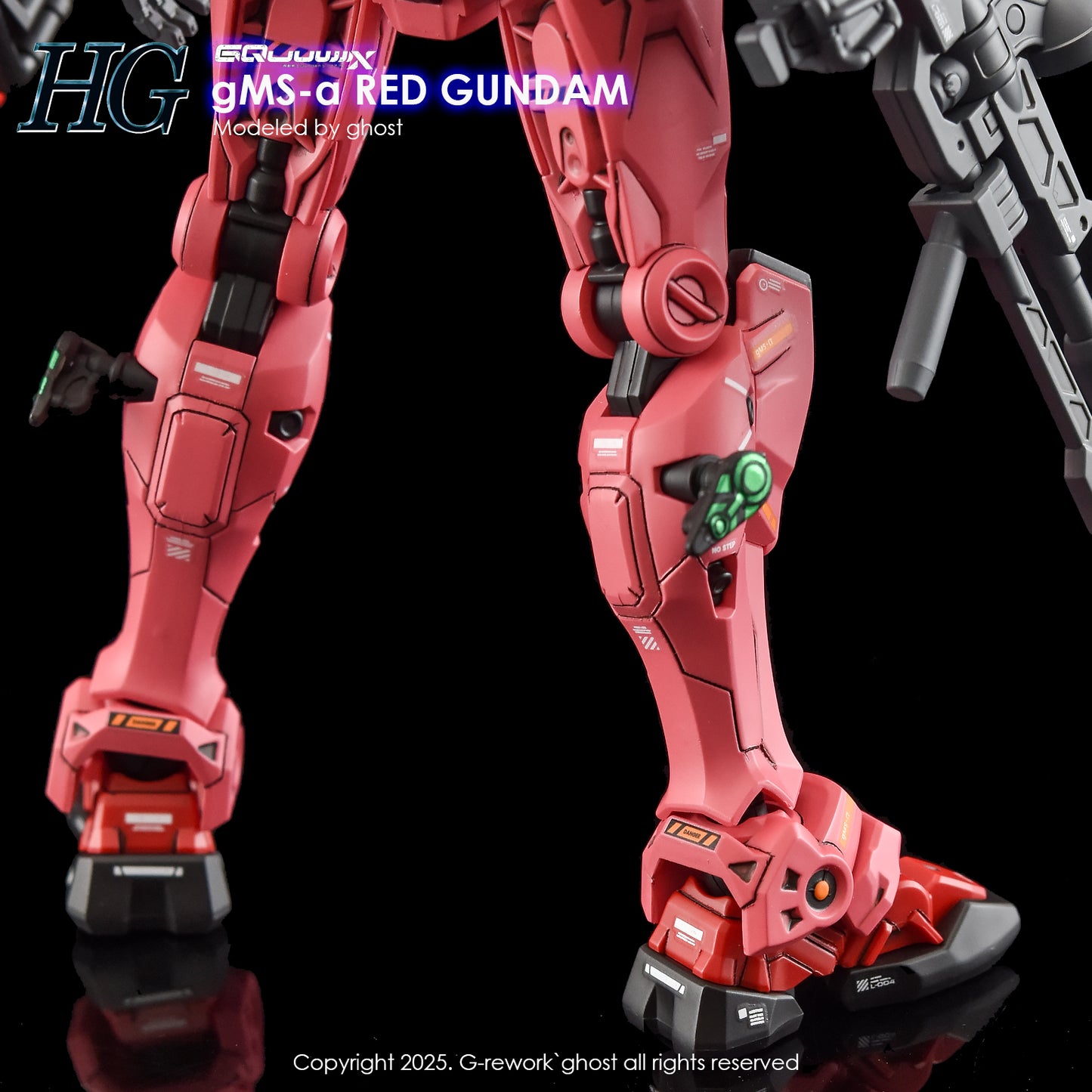 G-Rework Decals - HG Red Gundam GQ [CD-GQ04]