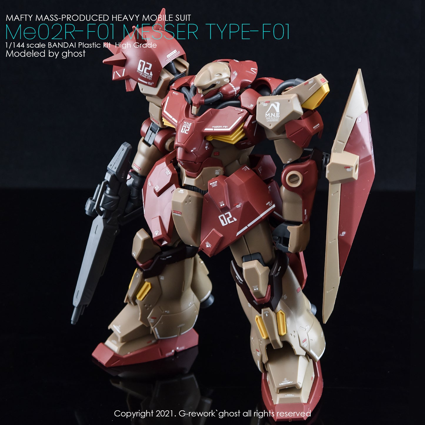 G-Rework Decals - HG Messer [CD-H233]