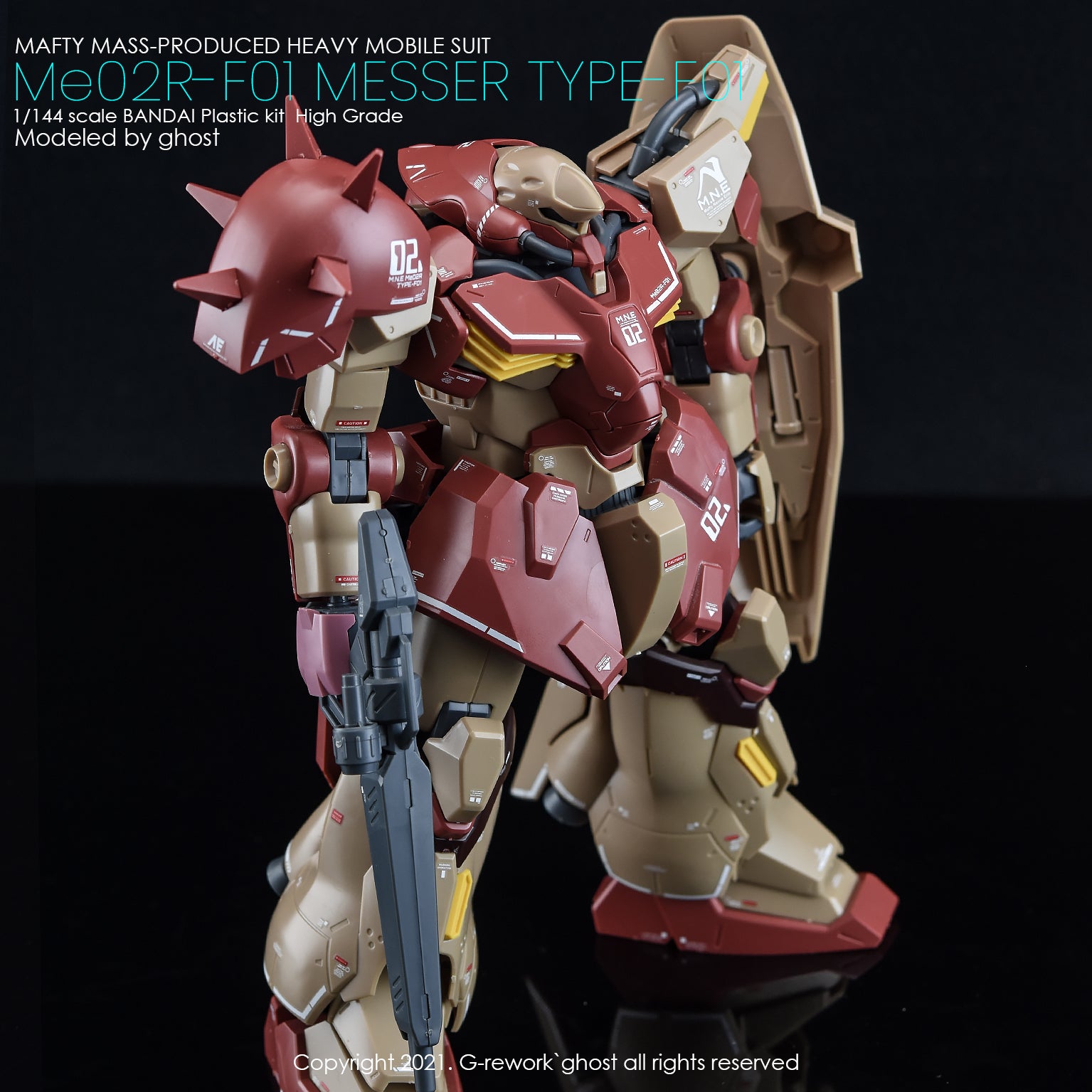 G-Rework Decals - HG Messer [CD-H233]