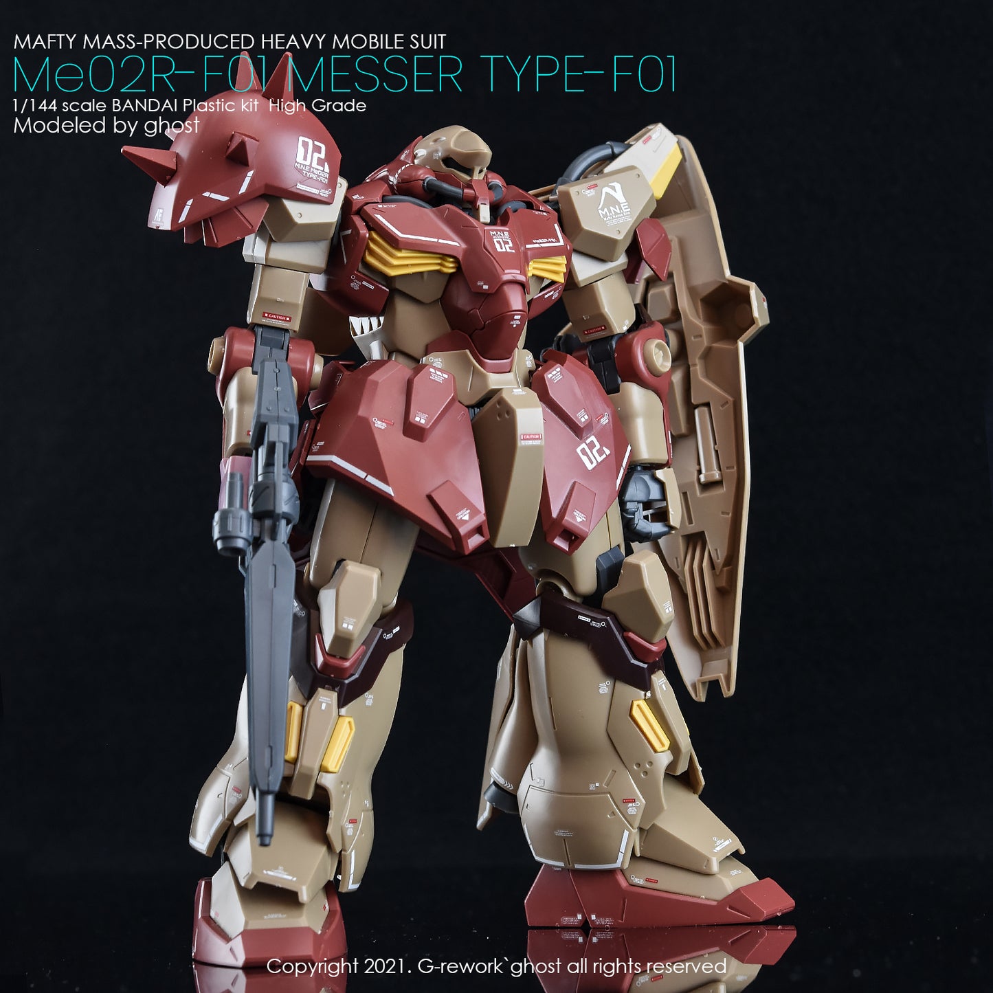 G-Rework Decals - HG Messer [CD-H233]