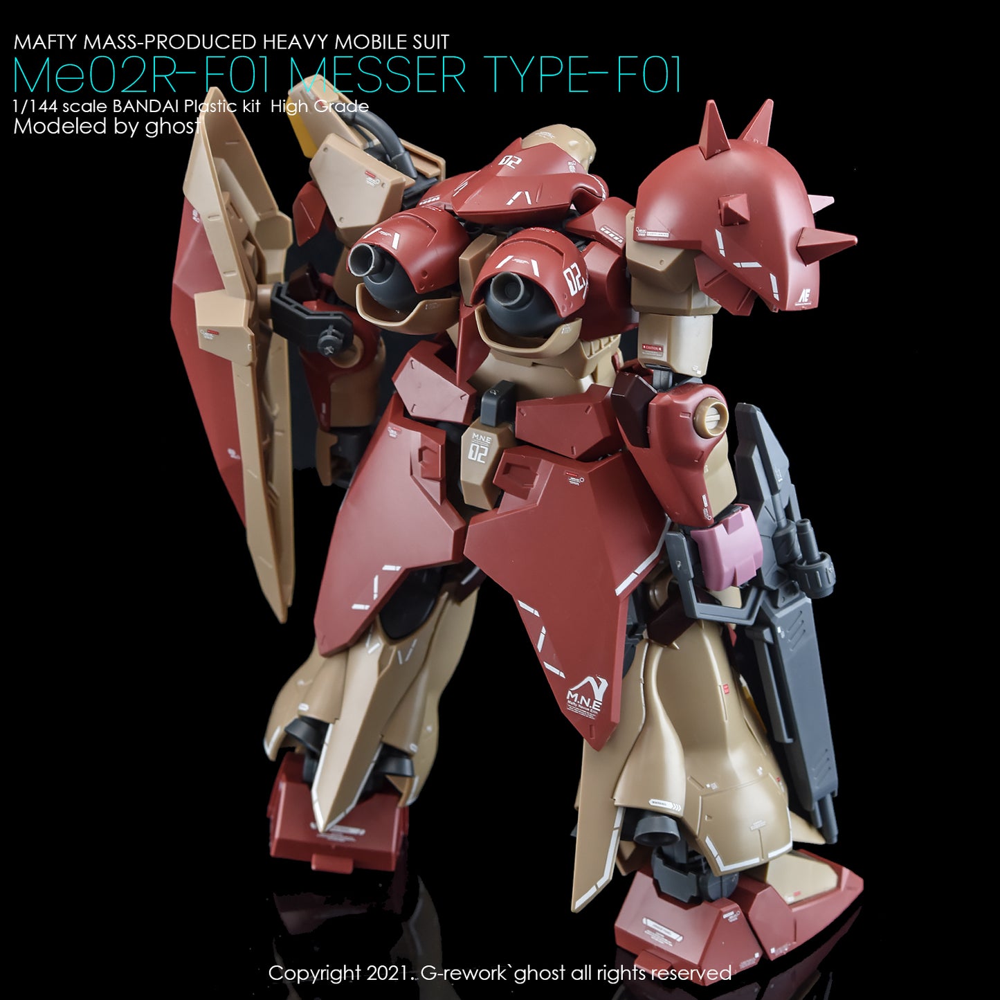 G-Rework Decals - HG Messer [CD-H233]