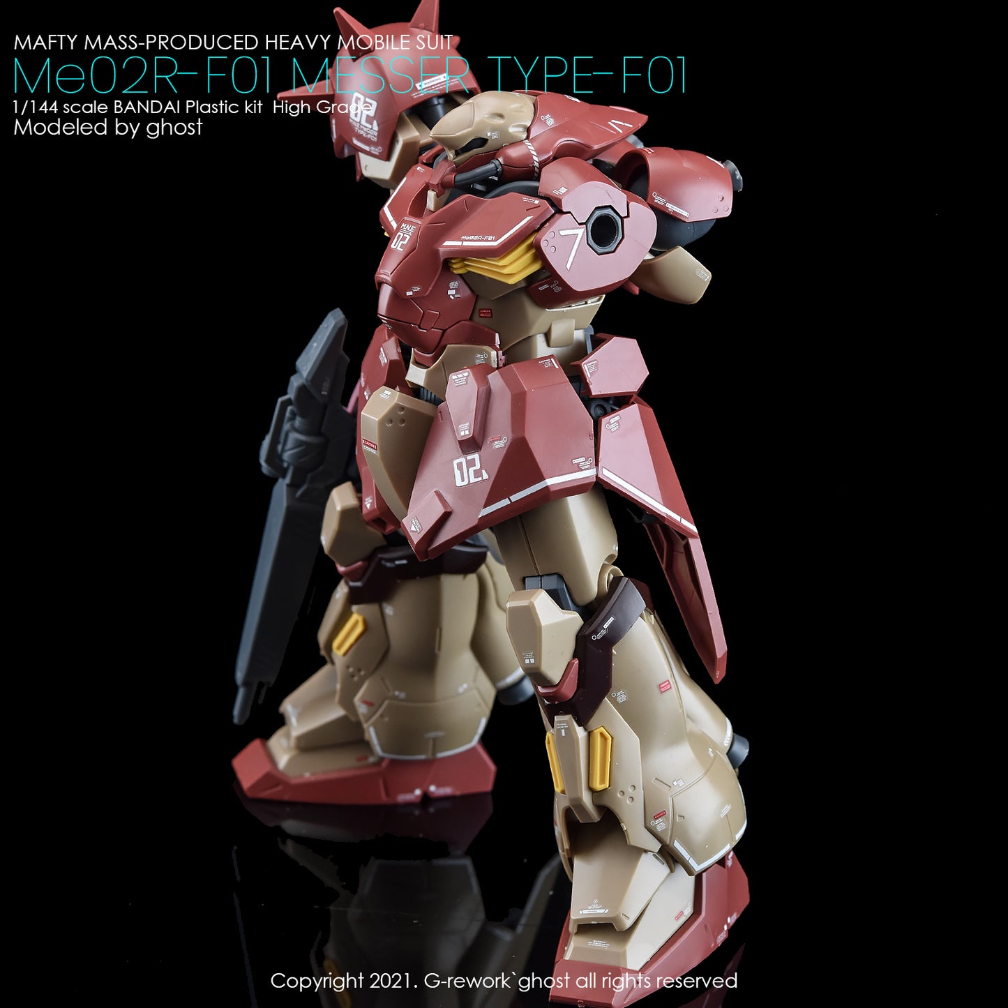 G-Rework Decals - HG Messer [CD-H233]