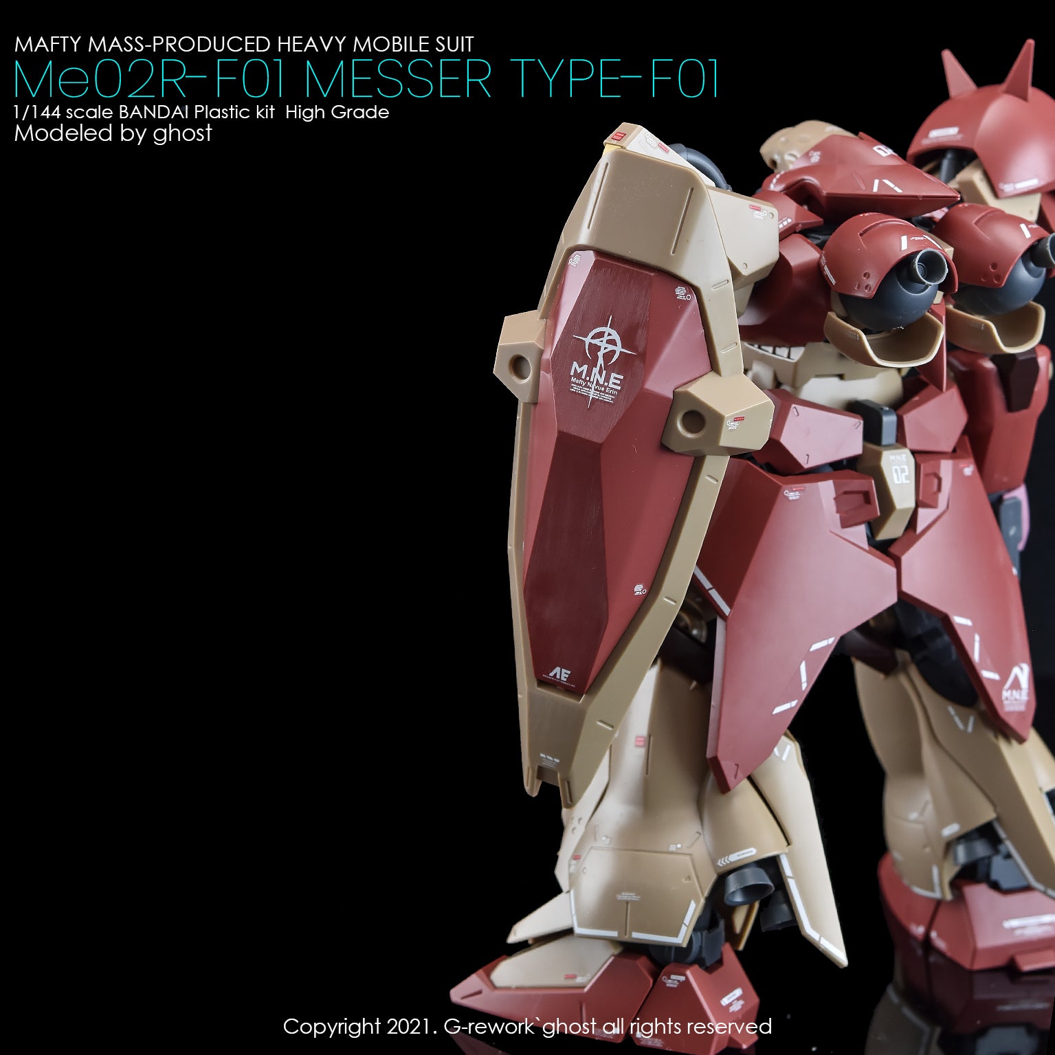 G-Rework Decals - HG Messer [CD-H233]