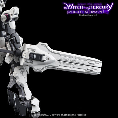 G-Rework Decals - HG Schwarzette [CD-H-WM25]
