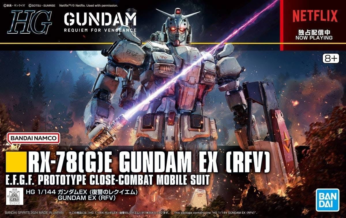 HG 1/144 Gundam EX RFV (Requiem for Vengeance)