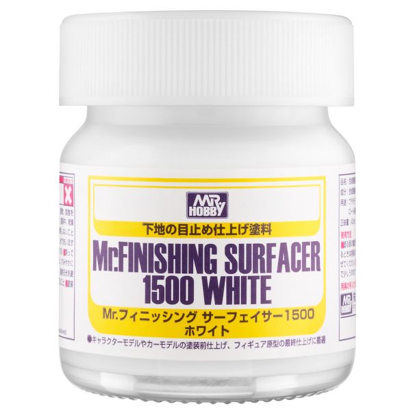 Mr Hobby Mr Finishing Surfacer 1500 White (40ml) SF-291