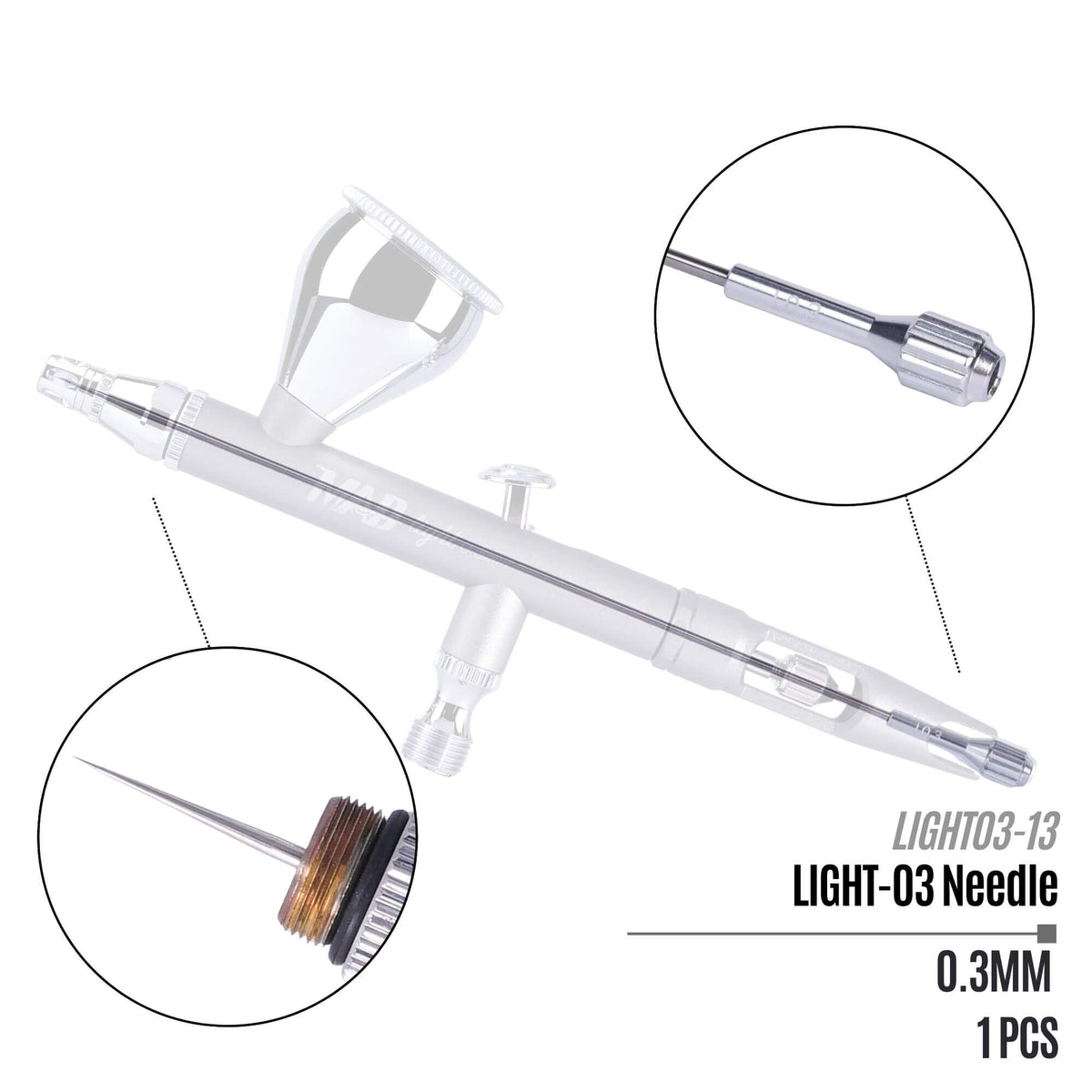 Madworks LIGHT-03 Light 0.3mm Airbrush)
