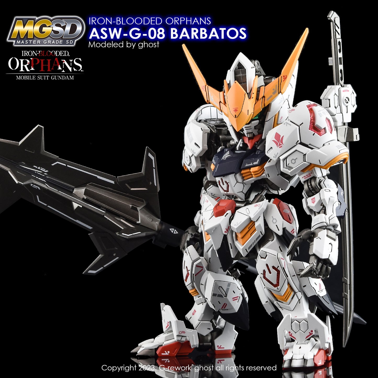 G-Rework Decals - MGSD Barbatos [CD-MS02]
