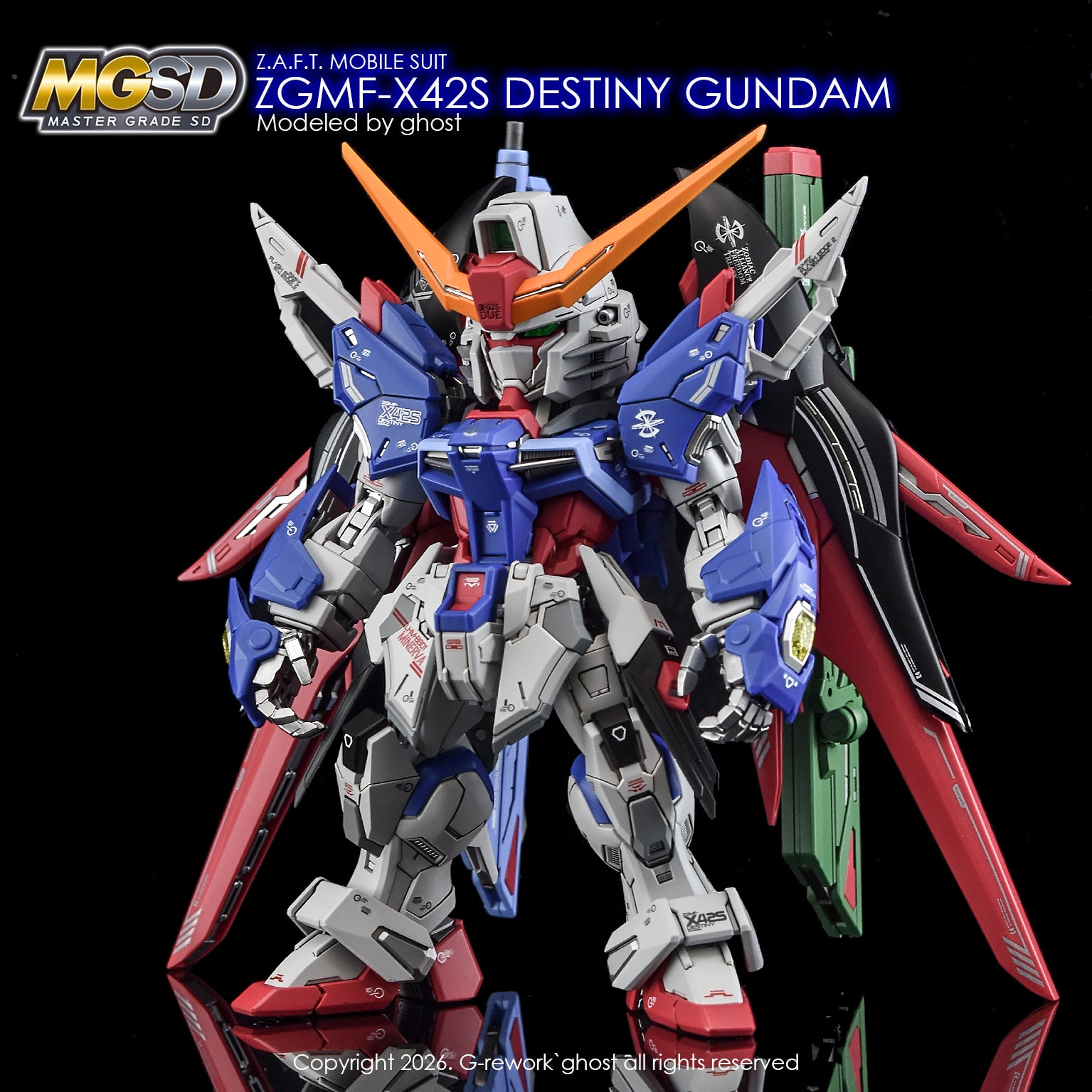 G-Rework Decals - MGSD Destiny Gundam [CD-MS05]