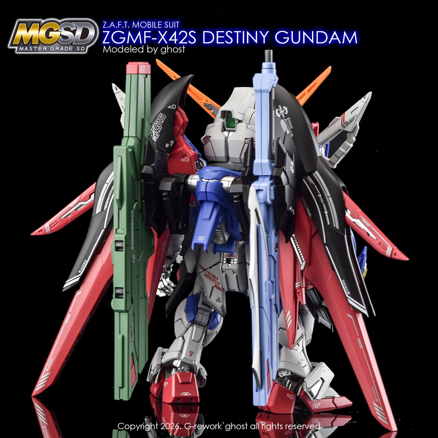 G-Rework Decals - MGSD Destiny Gundam [CD-MS05]
