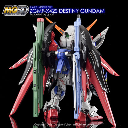 G-Rework Decals - MGSD Destiny Gundam [CD-MS05]