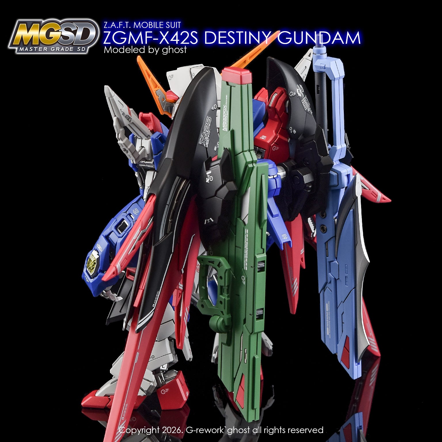 G-Rework Decals - MGSD Destiny Gundam [CD-MS05]