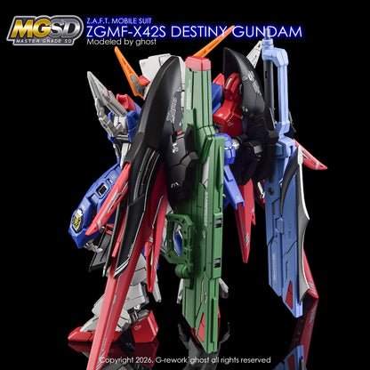 G-Rework Decals - MGSD Destiny Gundam [CD-MS05]