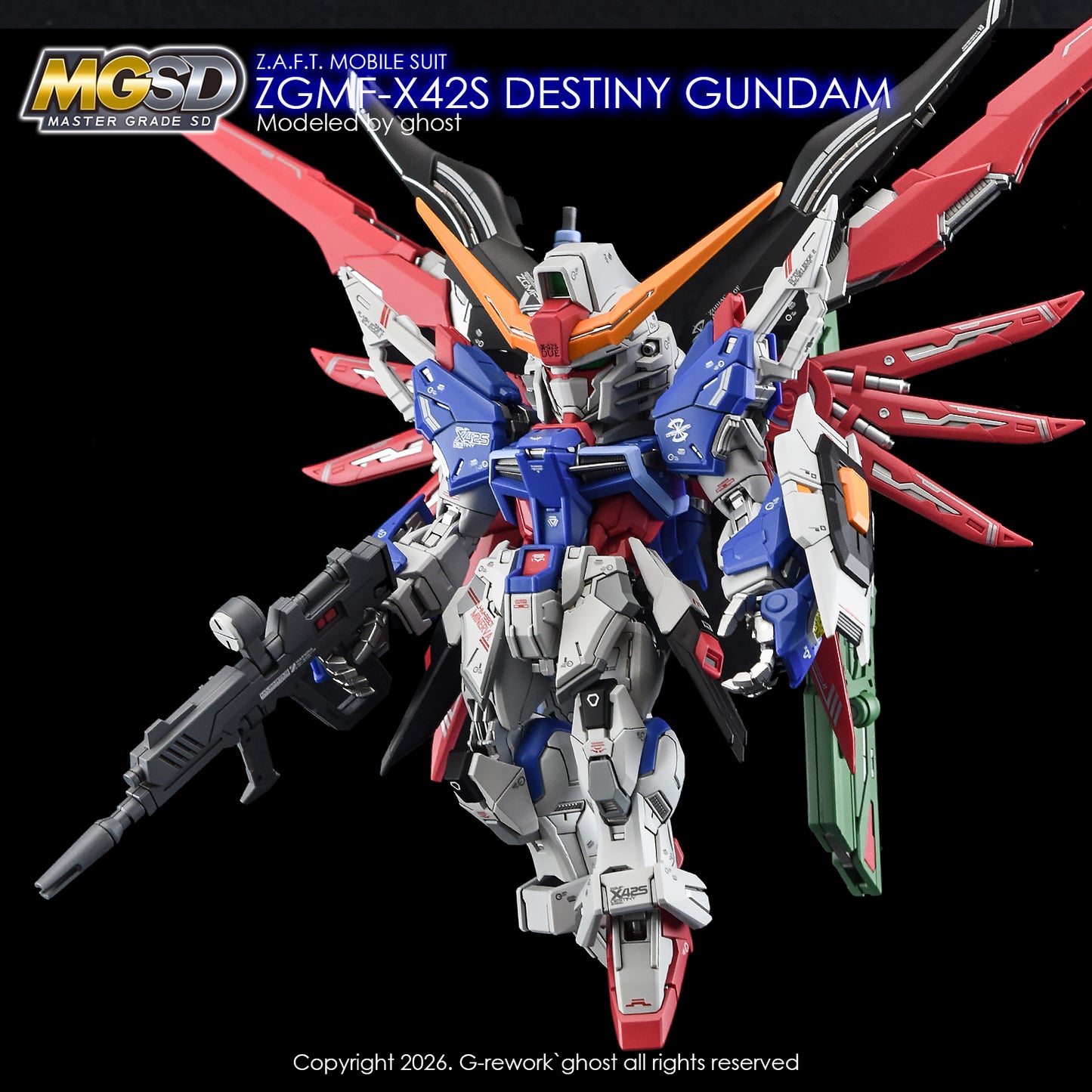 G-Rework Decals - MGSD Destiny Gundam [CD-MS05]