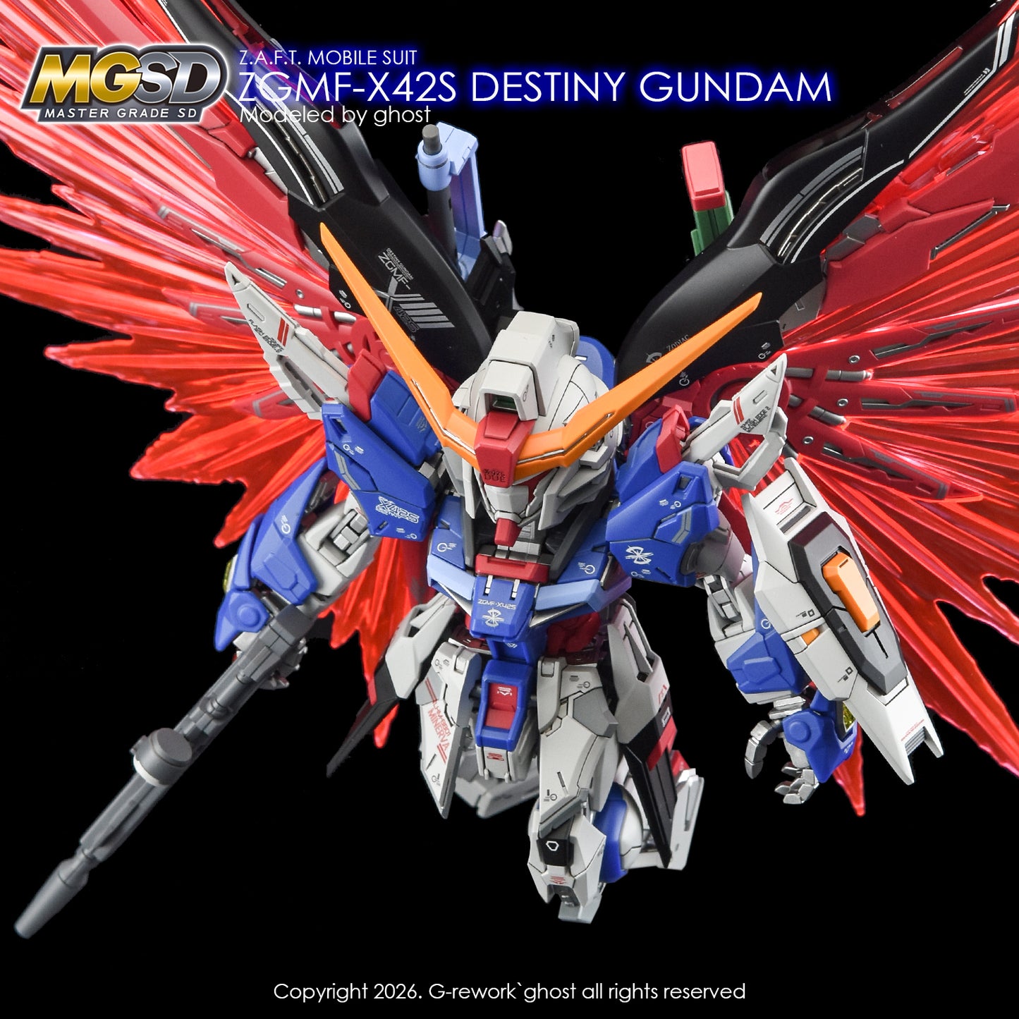 G-Rework Decals - MGSD Destiny Gundam [CD-MS05]