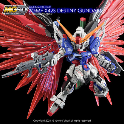 G-Rework Decals - MGSD Destiny Gundam [CD-MS05]
