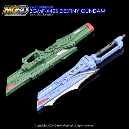 G-Rework Decals - MGSD Destiny Gundam [CD-MS05]