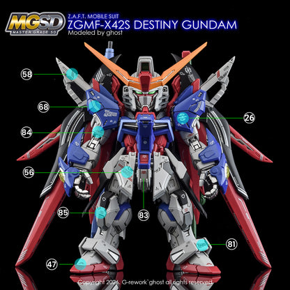 G-Rework Decals - MGSD Destiny Gundam [CD-MS05]