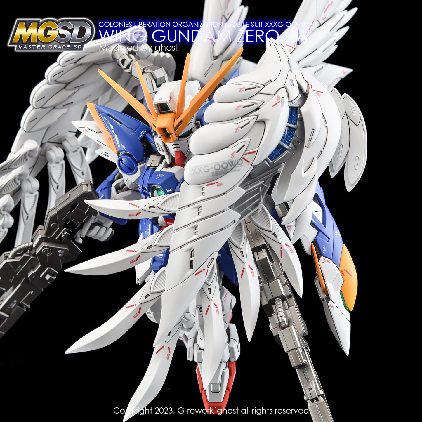 G-Rework Decals - MGSD Wing Zero [CD-MS03]