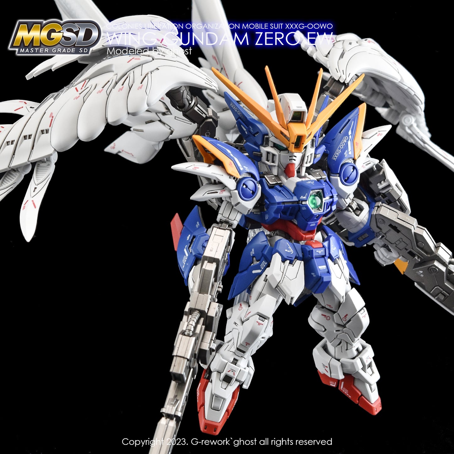 G-Rework Decals - MGSD Wing Zero [CD-MS03]