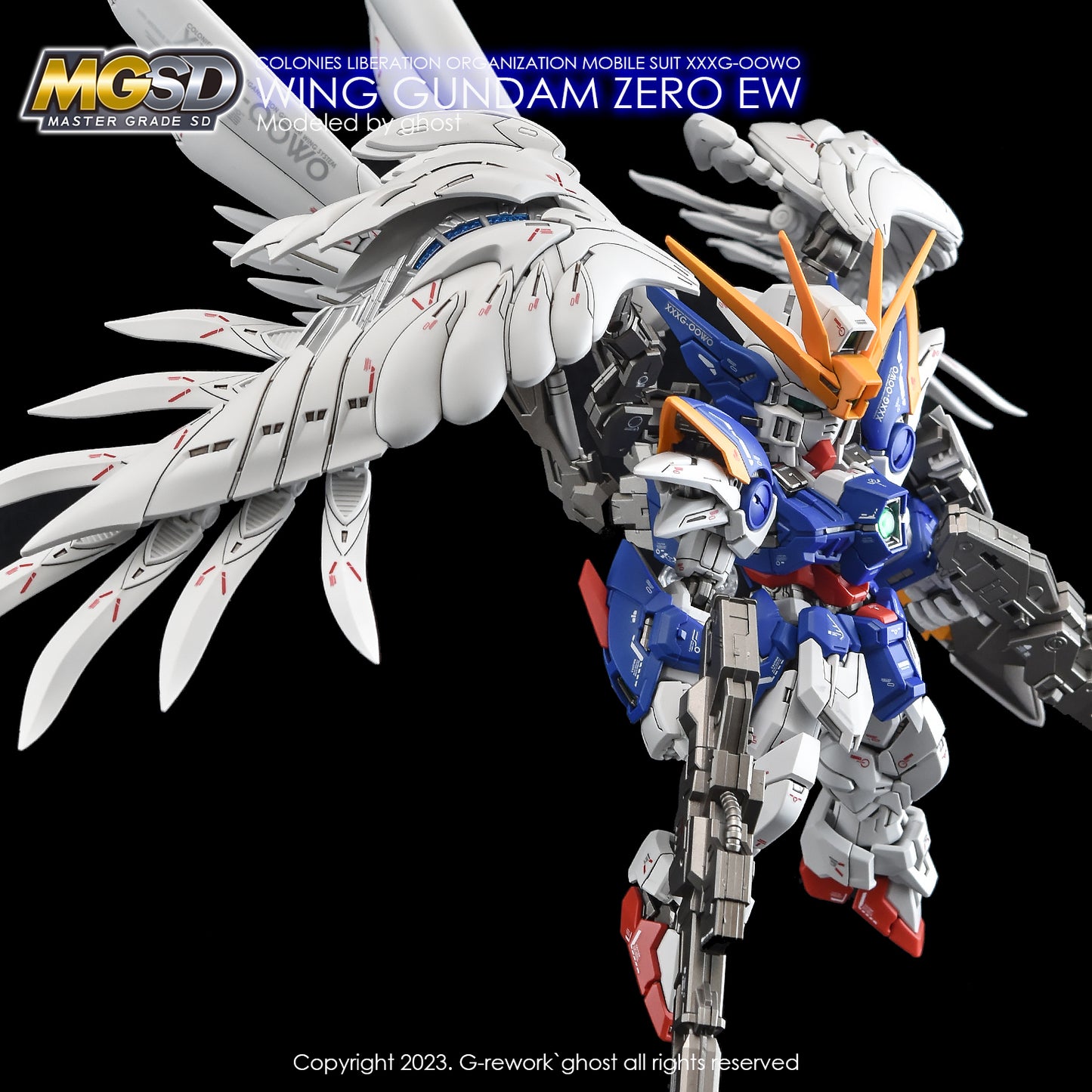 G-Rework Decals - MGSD Wing Zero [CD-MS03]