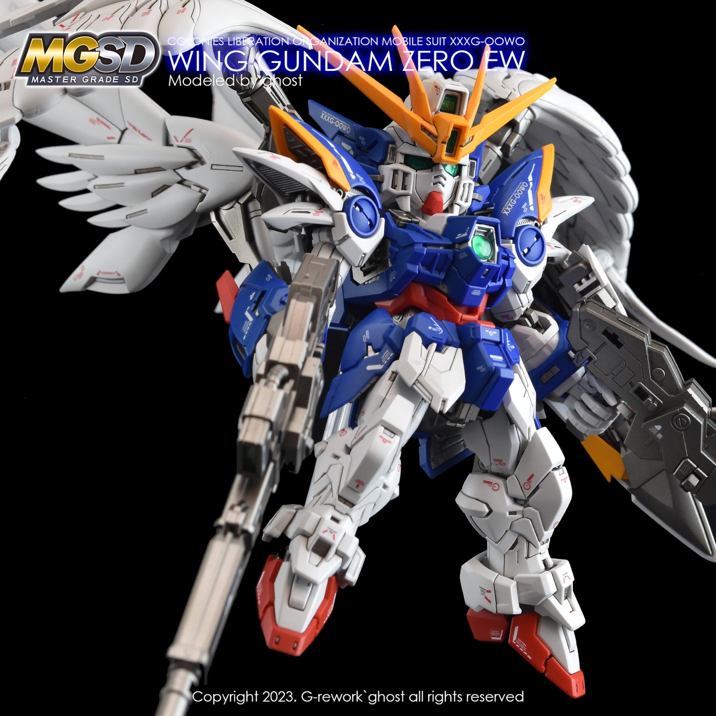 G-Rework Decals - MGSD Wing Zero [CD-MS03]