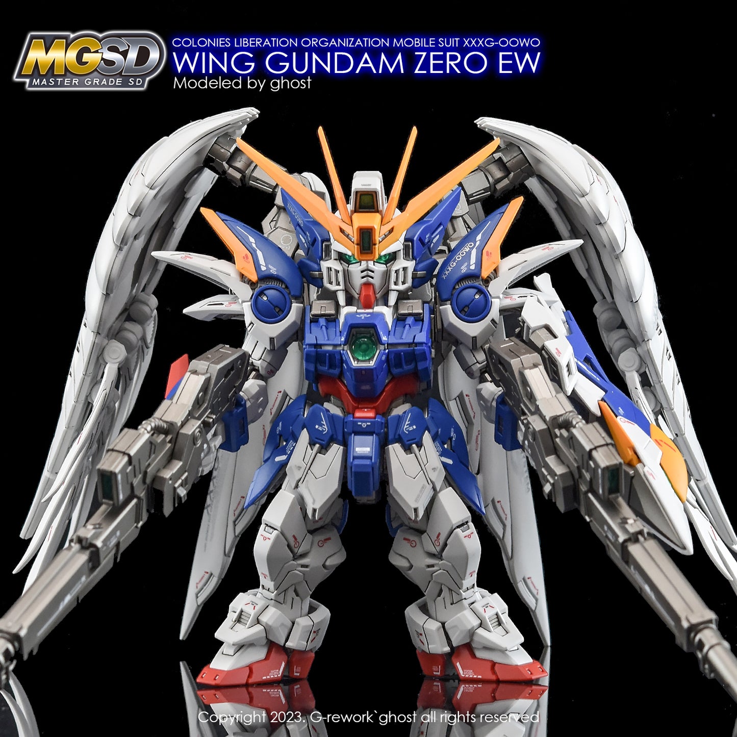 G-Rework Decals - MGSD Wing Zero [CD-MS03]
