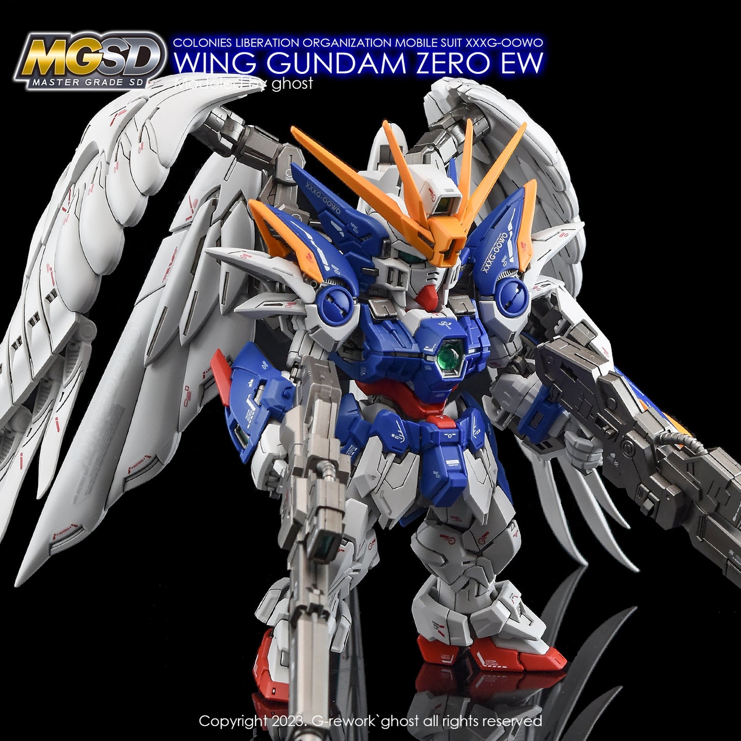 G-Rework Decals - MGSD Wing Zero [CD-MS03]