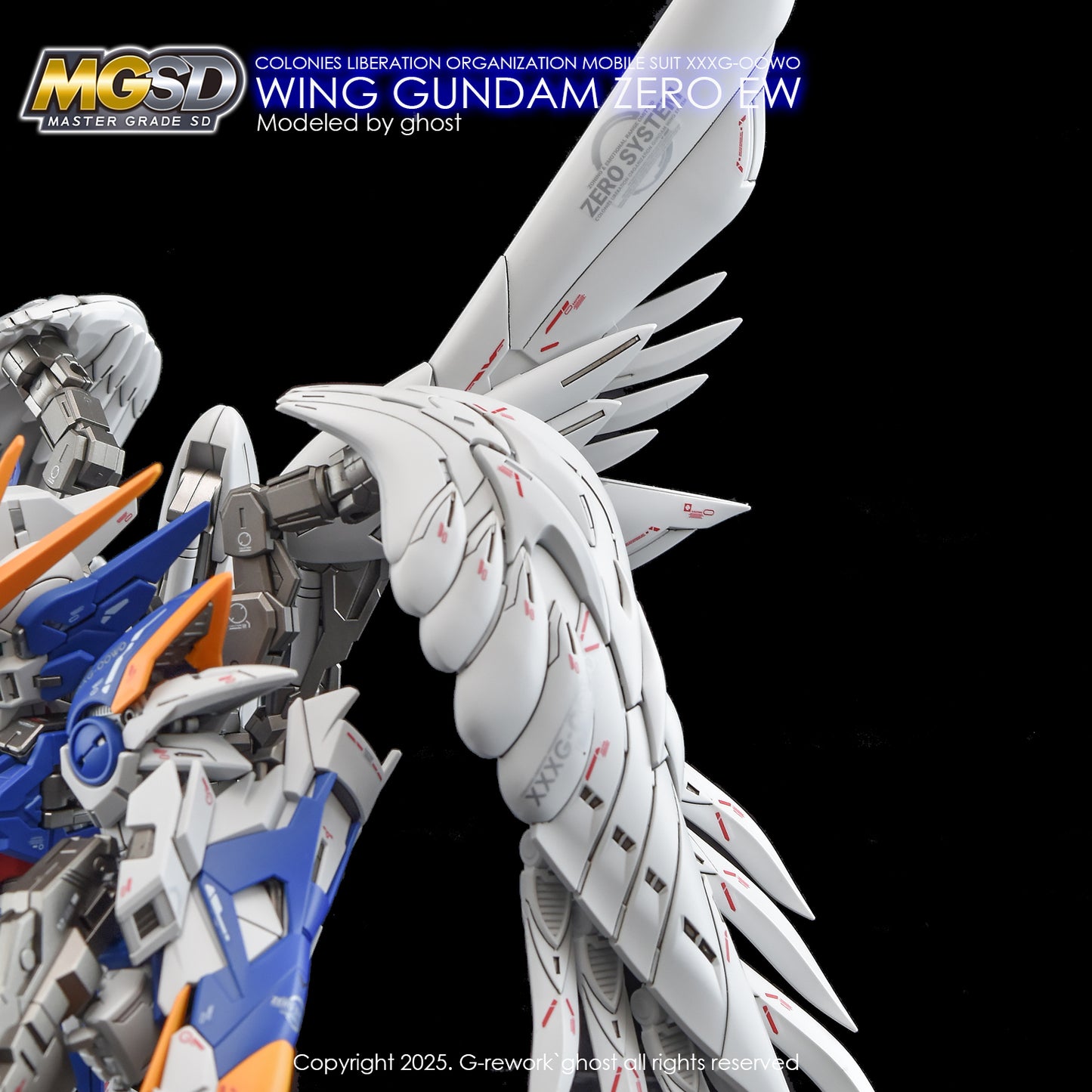 G-Rework Decals - MGSD Wing Zero [CD-MS03]