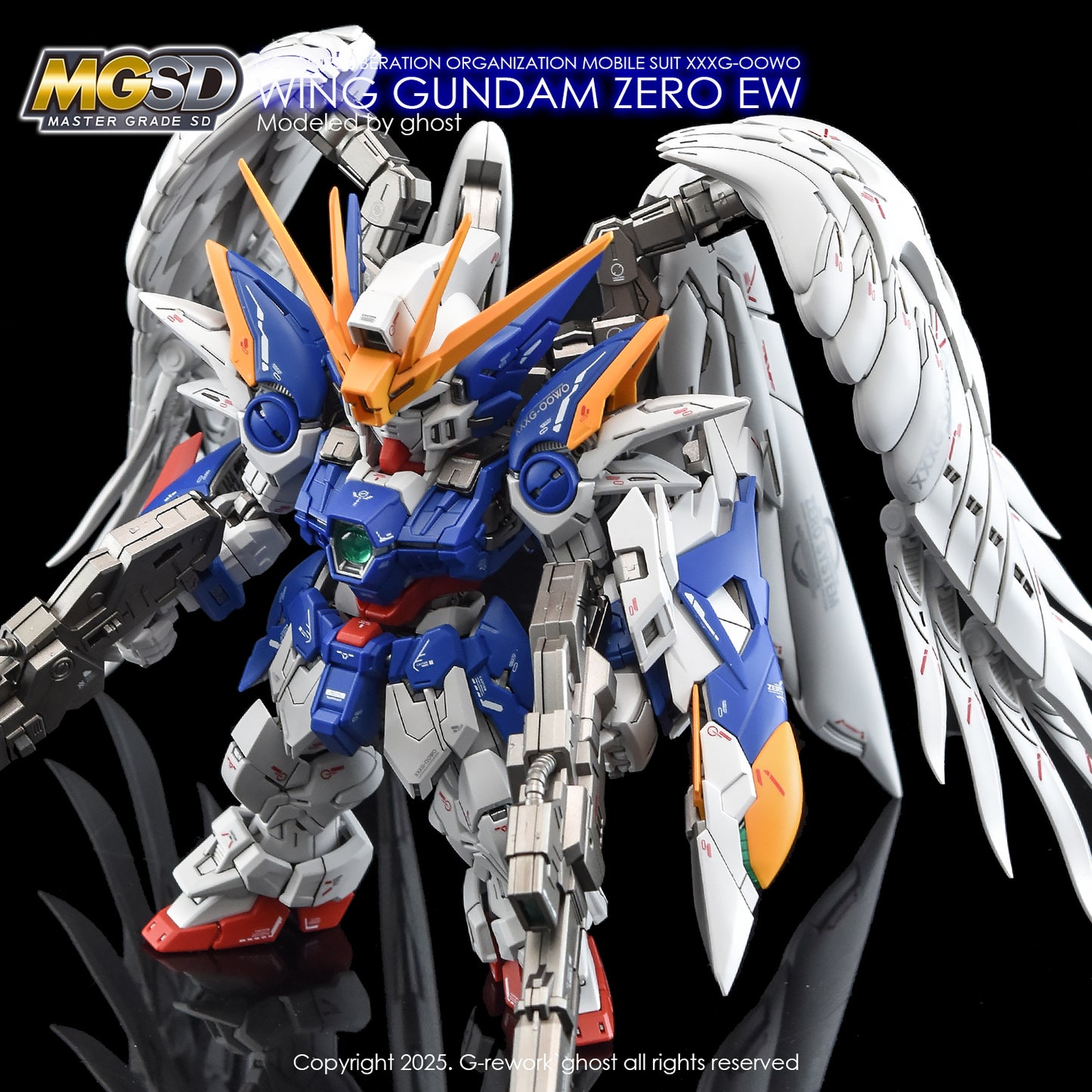 G-Rework Decals - MGSD Wing Zero [CD-MS03]