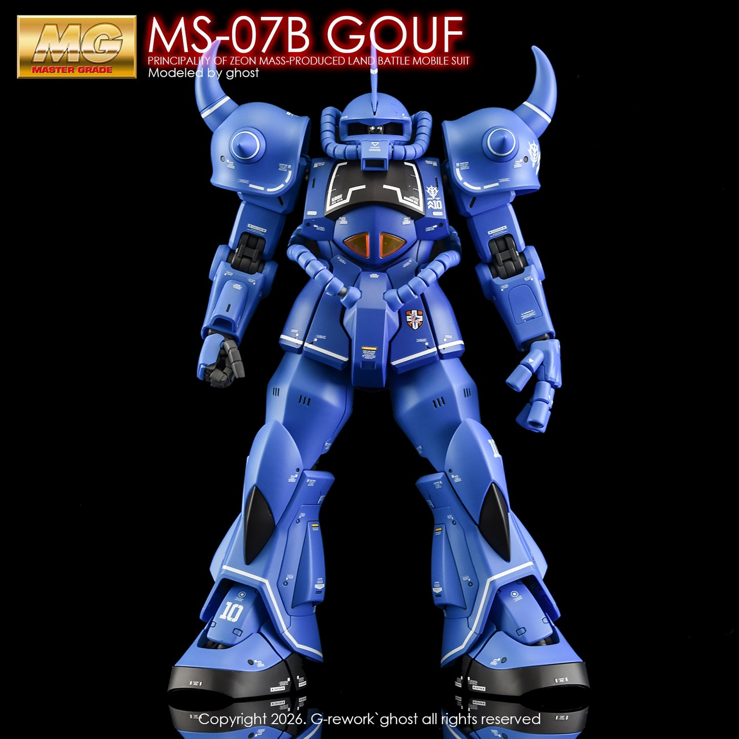G-Rework Decals - MG Gouf 2.0 [CD-M120]
