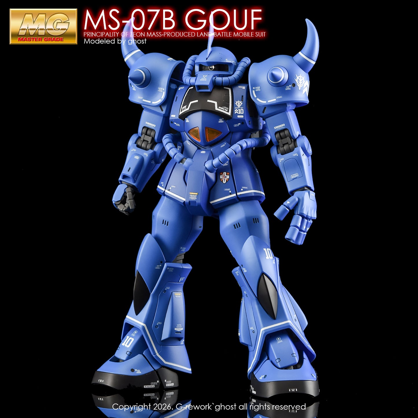 G-Rework Decals - MG Gouf 2.0 [CD-M120]