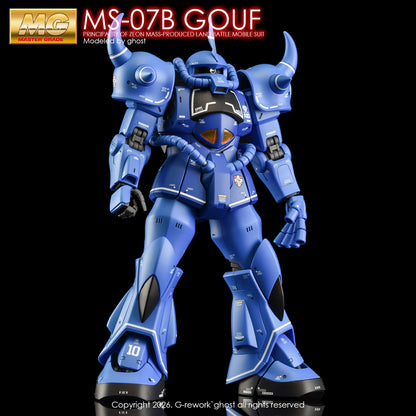 G-Rework Decals - MG Gouf 2.0 [CD-M120]