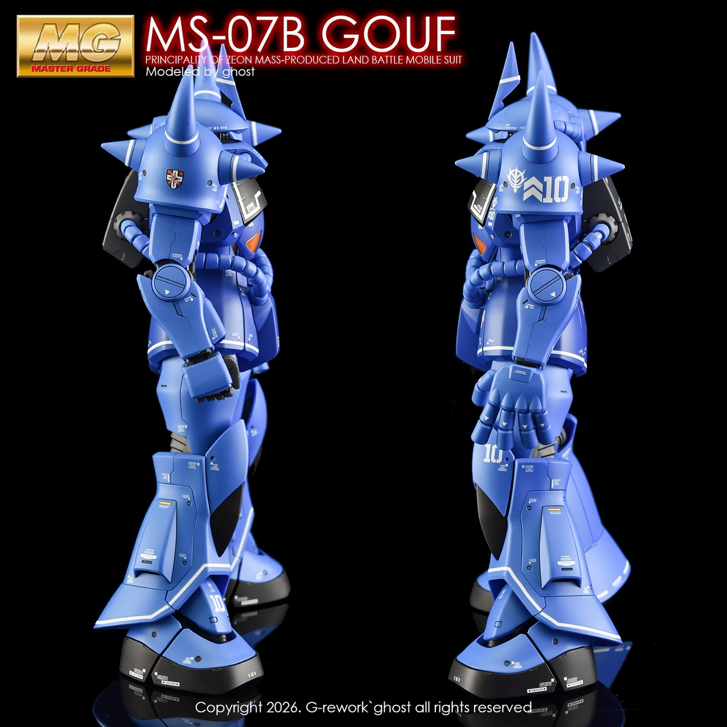G-Rework Decals - MG Gouf 2.0 [CD-M120]
