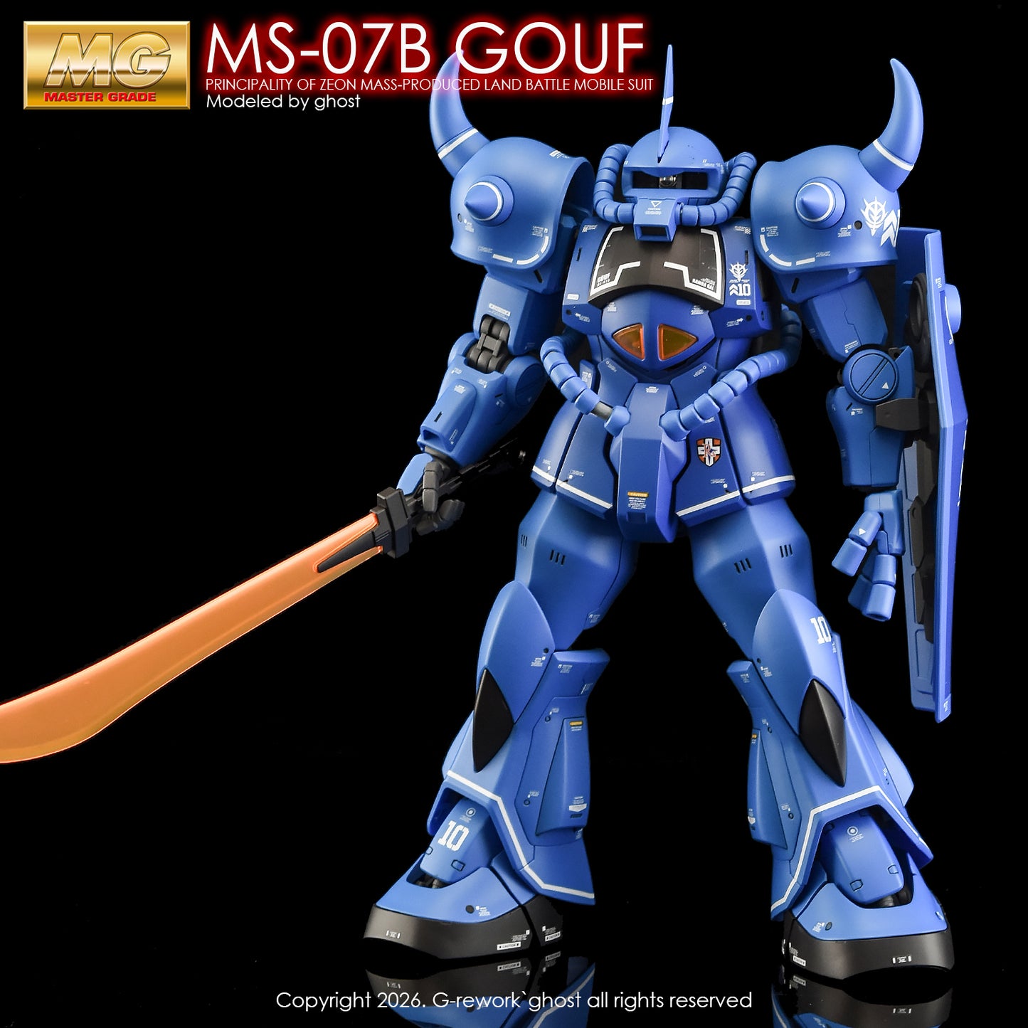 G-Rework Decals - MG Gouf 2.0 [CD-M120]