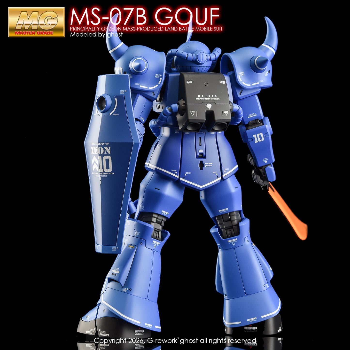 G-Rework Decals - MG Gouf 2.0 [CD-M120]