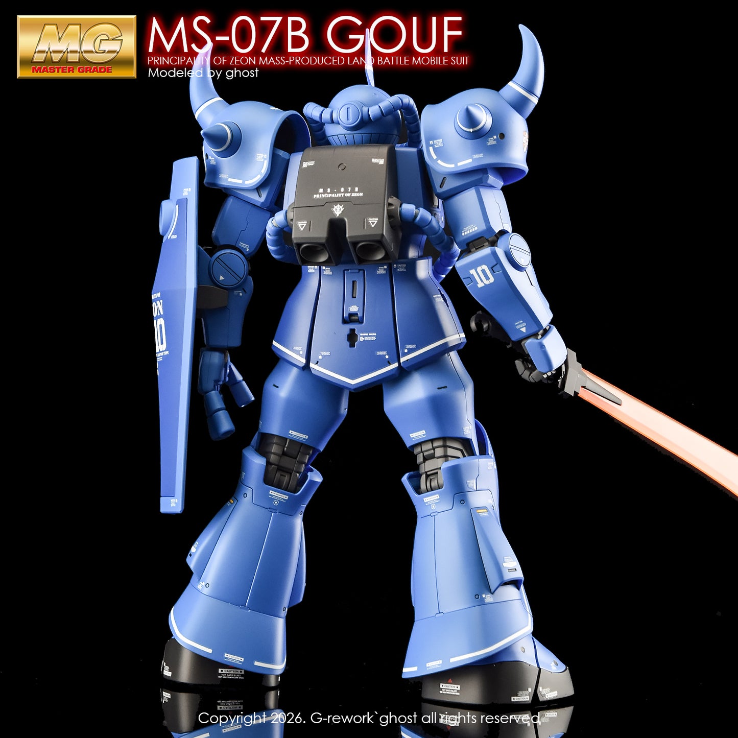 G-Rework Decals - MG Gouf 2.0 [CD-M120]
