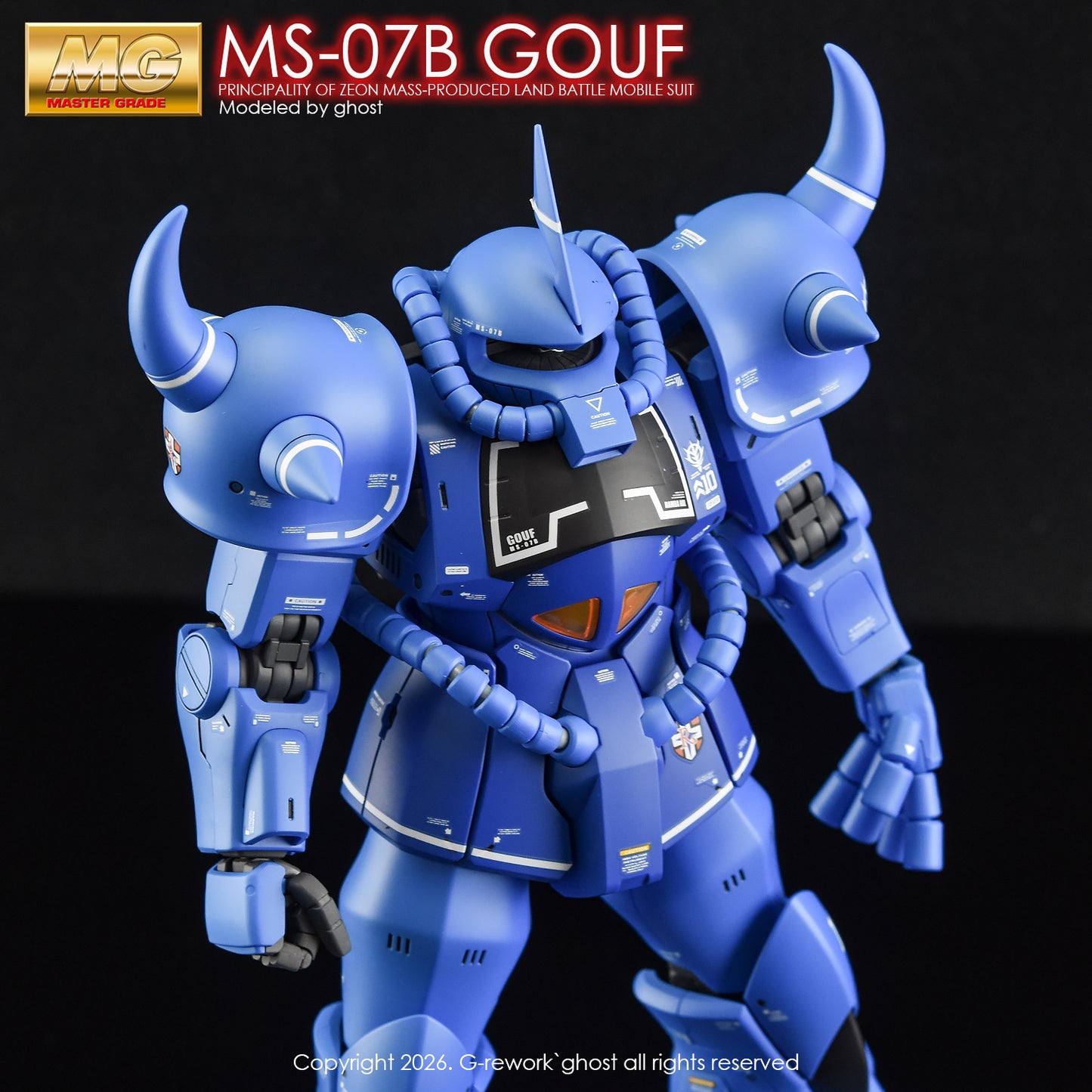 G-Rework Decals - MG Gouf 2.0 [CD-M120]