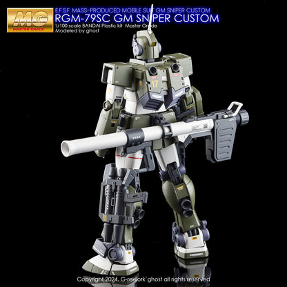 G-Rework Decals - MG RGM-79SC GM Sniper Custom [CD-M199]