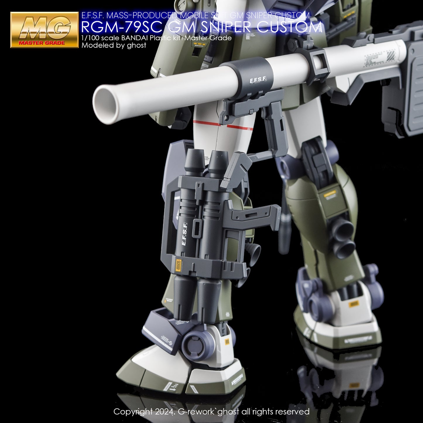 G-Rework Decals - MG RGM-79SC GM Sniper Custom [CD-M199]
