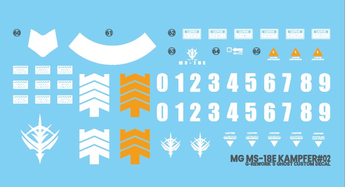 G-Rework Decals - MG Kampfer [CD-M35]