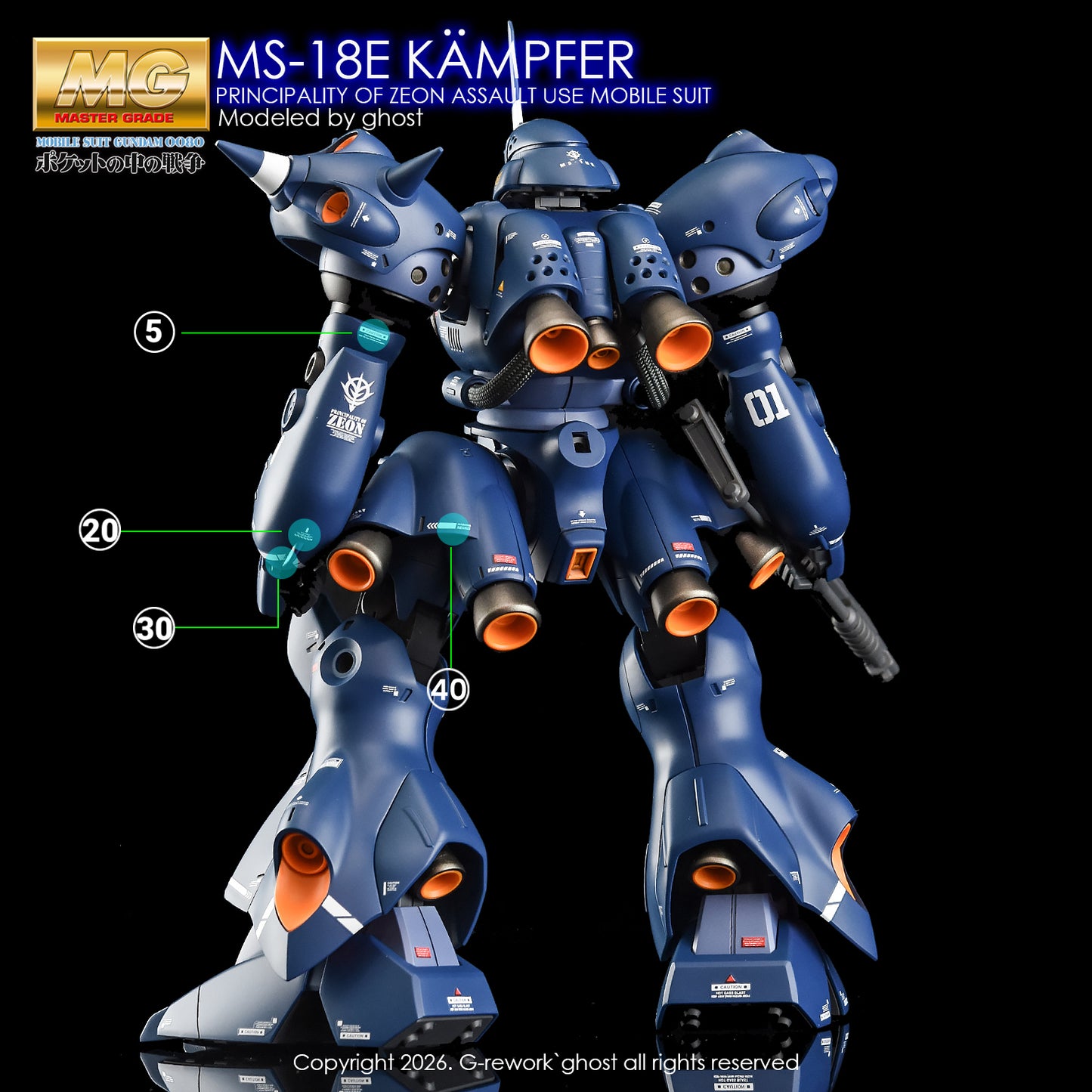 G-Rework Decals - MG Kampfer [CD-M35]